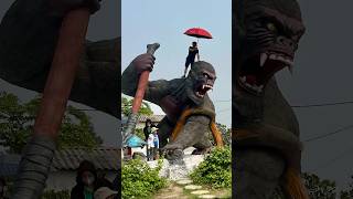 Godzilla X Kong In Vietnam - With Cement And Sand