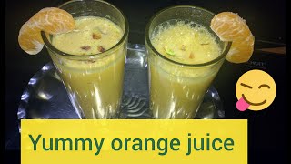 Orange Juice Recipe in Telugu || Home made Tasty and Healthy Orange Juice || కమలా ఫల రసం