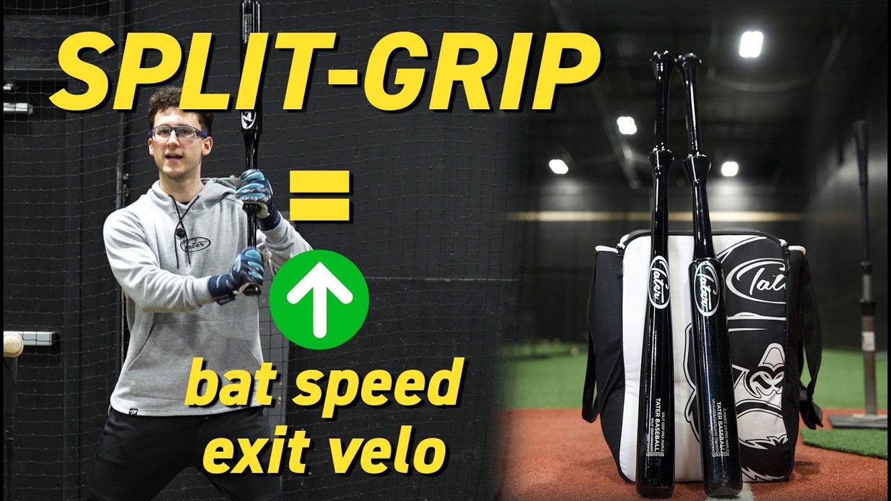 Do this Split Grip Routine to increase your Bat Speed and Exit