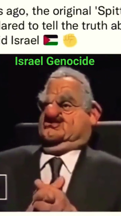 Spitting Image calls out Israeli War Crimes.
