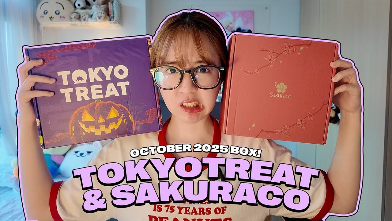 october 2025 box 👻🍁 · tokyotreat & sakuraco snacks taste test