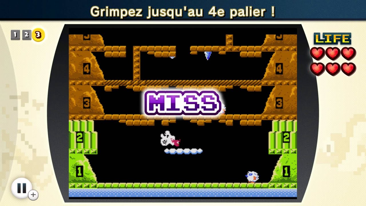 Liveplay - Wii U eShop - Nes Remix - Ice Climber