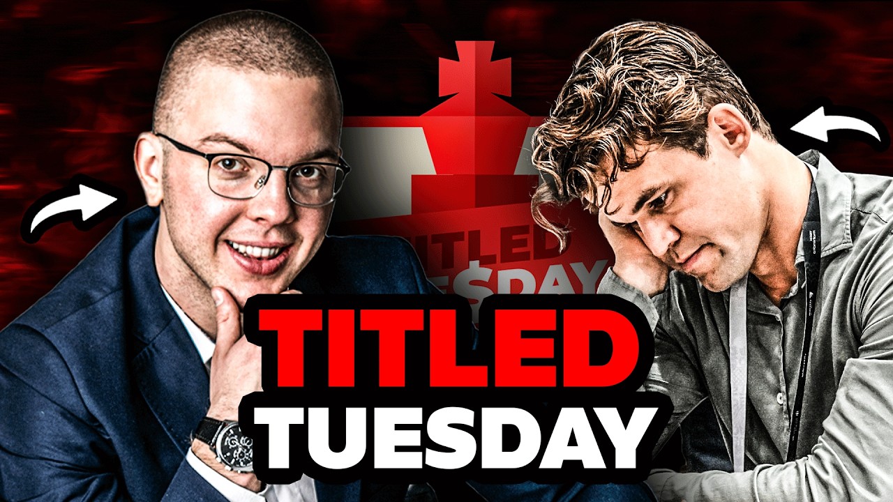 TITLED TUESDAY, czyli SZACHY 5+0 na ARCYMISTRZOWSKIM POZIOMIE! 🧨💥