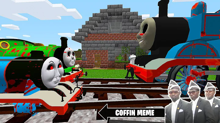 THOMAS THE TANK ENGINE.EXE vs FRIENDS in Minecraft...