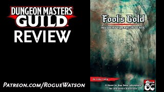 DMs Guild Review - Fool's Gold: Mystery in Baldur's Gate