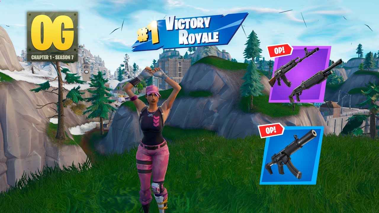 25 Kill Fortnite Solos "FORTNITE OG" | High Kill Fortnite OG Season 7 Gameplay (OG GRAPHICS)