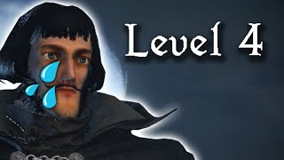 Can I beat Bloodborne at level 4 without upgrades?