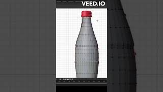 Famous Coca-Cola Bottle Speed Build | Blender 3.3.1 #speedbuild #blender Wealth