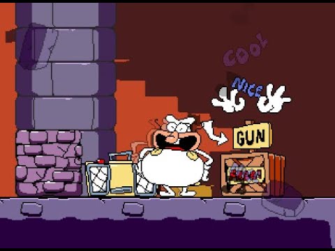 Pizza Tower: Getting more than 7k points in Crumbling Tower as Noise