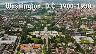 Washington, D.C. 1900–1930: From Muddy Capital to Marble Empire (AI Reconstruction)
