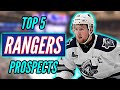 Top 5 Rangers Prospects (2020-2021) || New York Rangers Top Prospects