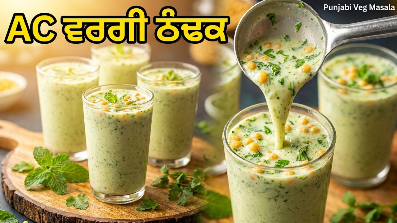 ⁣AC ਵਰਗੀ ਠੰਡਕ ਦੇਵੇਗਾ ਇਹ MASALA LASSI ਦਾ ਇਕ ਗਿਲਾਸ 🥛 Masala Lassi Recipe | Summer Drink Recipes