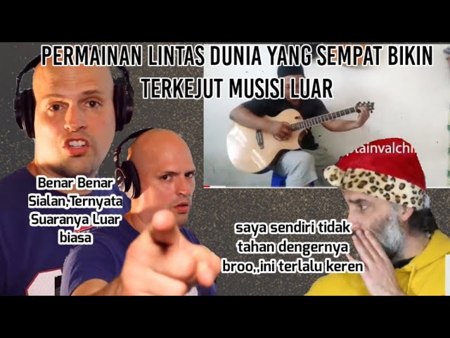 Benar benar cover Lintas Dunia Dan Akhirnya Para Bule pun ikut bernyanyi,,LUAR BIASA ( Subt ind) class=