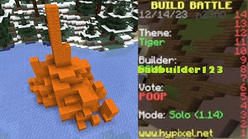 hypixel build battle! - youtube advent calendar day 15