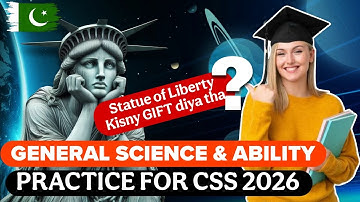 CSS MPT Preparation 2025 | CSS General Science & Ability | Current Affair MCQs ( Part 2 )