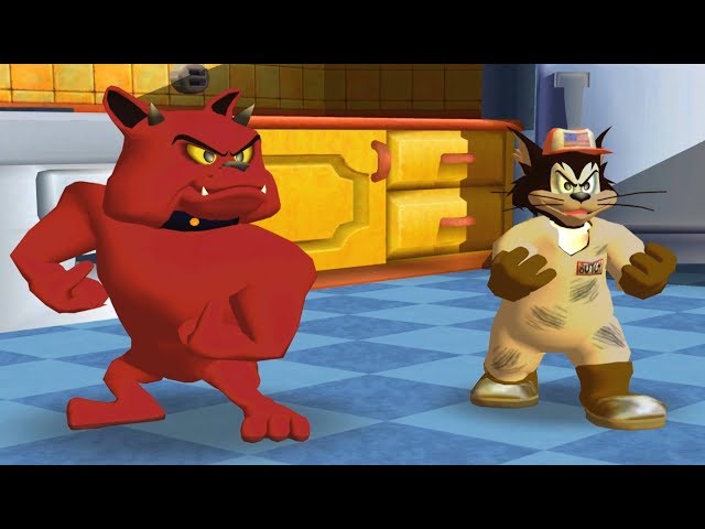 Tom & Jerry | War of the Whiskers | Jerry vs Spike vs Butch vs