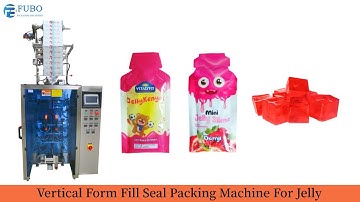irregular shape pouch jelly packaging machine