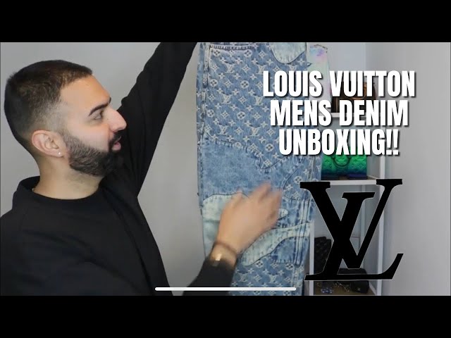 Louis Vuitton Men's FW 17 Monogram Denim Jacket, Men's Fashion