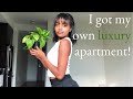 I moved into my own apartment! *move-in vlog*