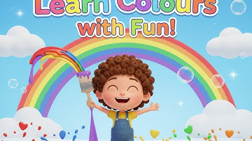 Let’s Learn Colours! 🎨 | Educational Video for Children