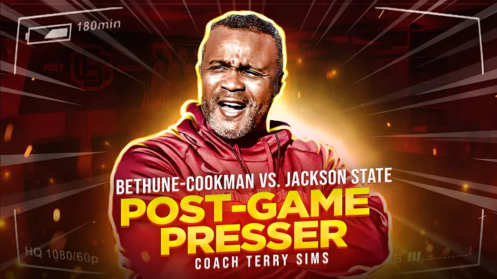 Bethune-Cookman vs Jackson State: Coach Terry Sims...