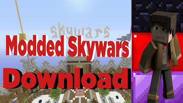Minecraft: Xbox 360/One/PS3/PS4/WII U - MODDED SKYWARS SERVER MAP REVIEW W/DOWNLOAD