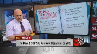 Jim Cramer: These are the five things investors must consider after a major sell-off