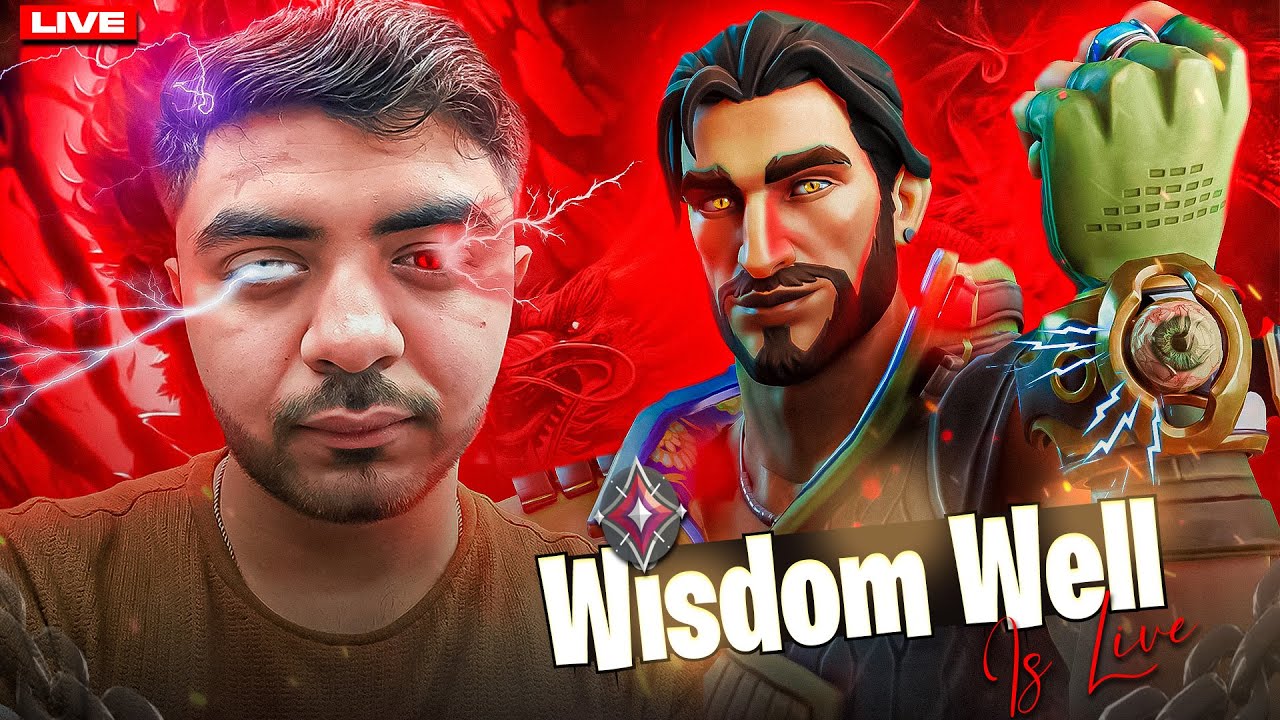 Wisdom Well 🔮 | Chill VALORANT Ranked Live 😄 | Fun & Clean Gameplay