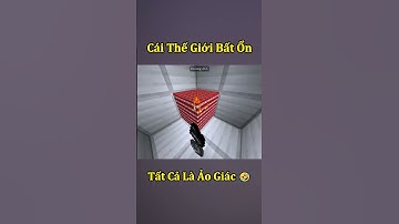 Minecraft Bất Ổn Nhưng Tất Cả Chỉ Là Ảo Giác 🤣 #shorts