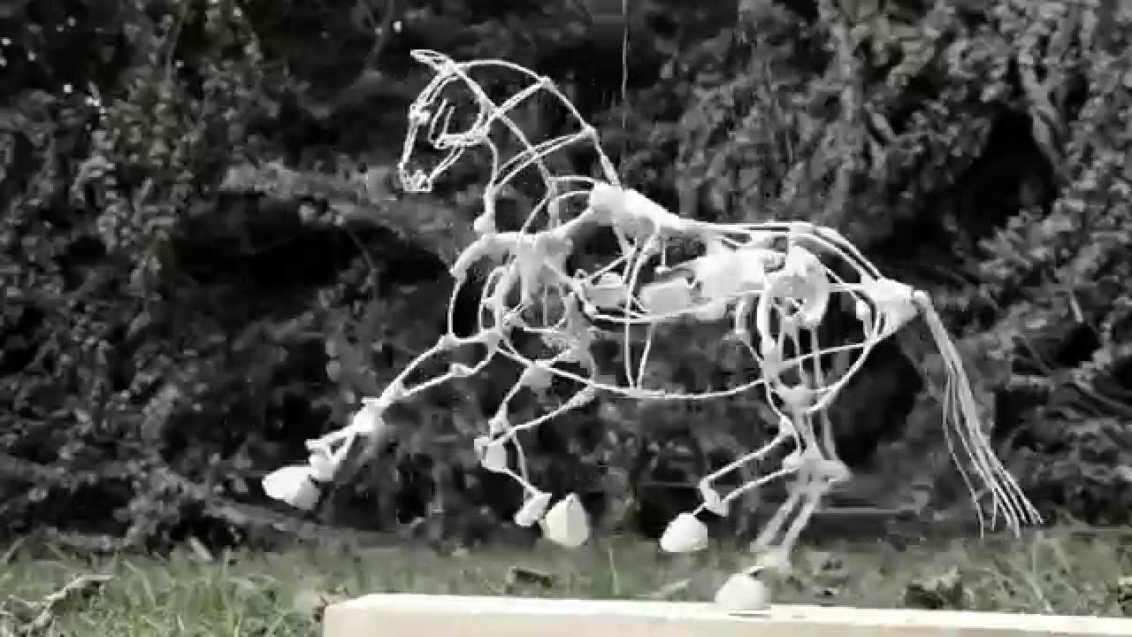 Galloping Horse Mechanism Sculpture YouTube