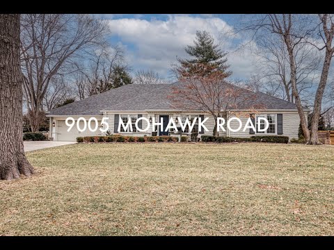 9005 Mohawk Road, Leawood, KS home video tour