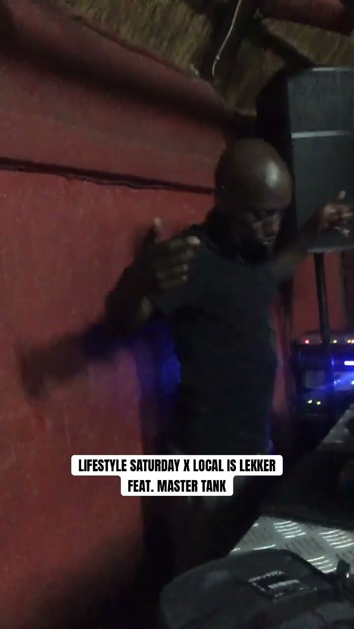 Lifestyle Saturday x Local Is Lekker x Master Tank x #itsallaboutmusic #dj #lovelysouls #music