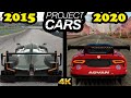 Evolution of Project CARS games (2015-2020)