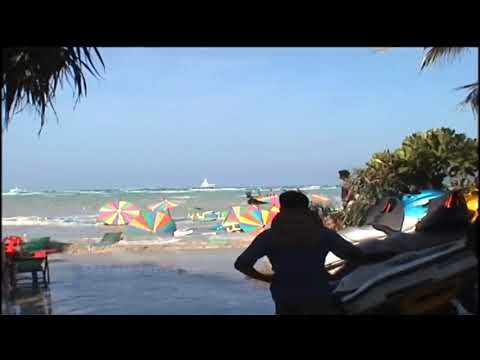 Tsunami hits Patong Beach, Phuket, Thailand