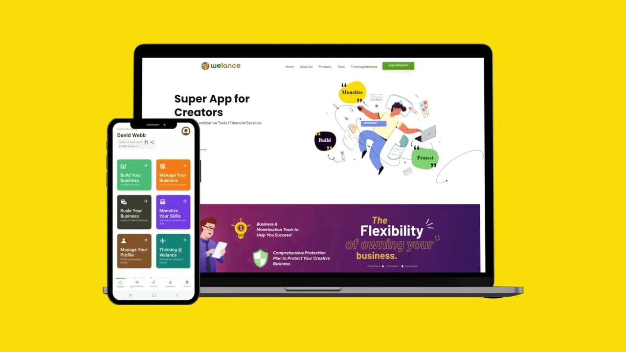 Introducing Welance - Super app for creators & independent professionals