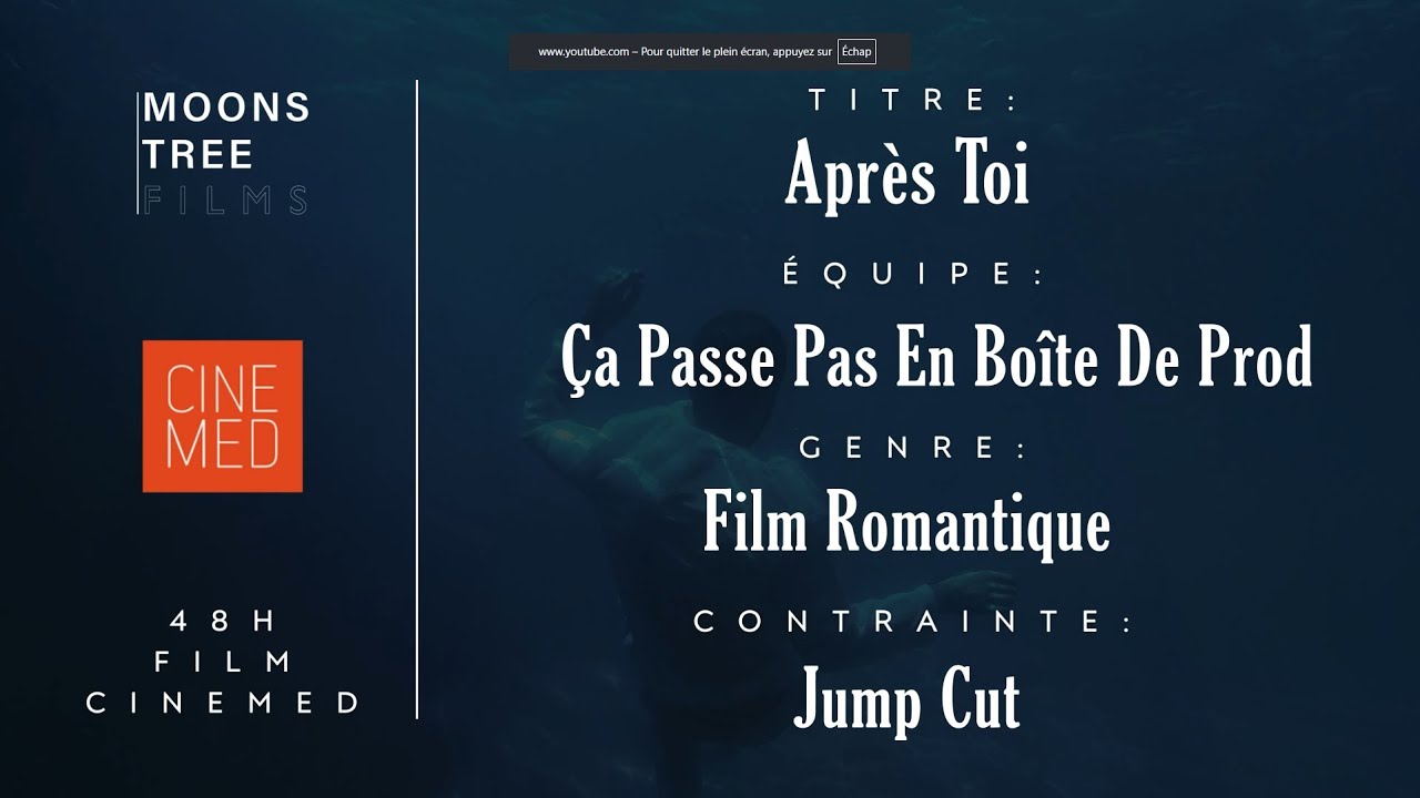 48h Cinemed - Après toi - 2025. Drama Short Film