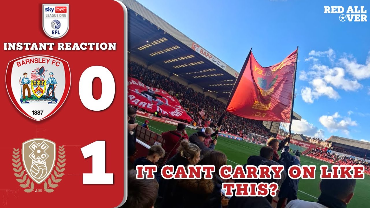«Барнсли» 0-1 «Ротерхэм Юнайтед» | Неудачный второй тайм | Домашнее поражение | Везде красные