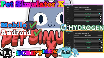 PET SIMULATOR X New Mobile Executor | Auto Farm | Octuple Hatch Egg | Auto Mastery