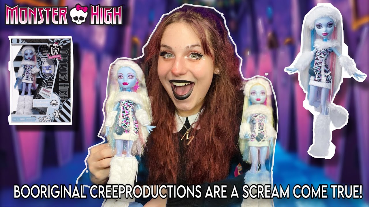 Dream Come TRUE! Monster High Boo-riginal Creeproduction Abbey Bominable  Doll Review & Unboxing 