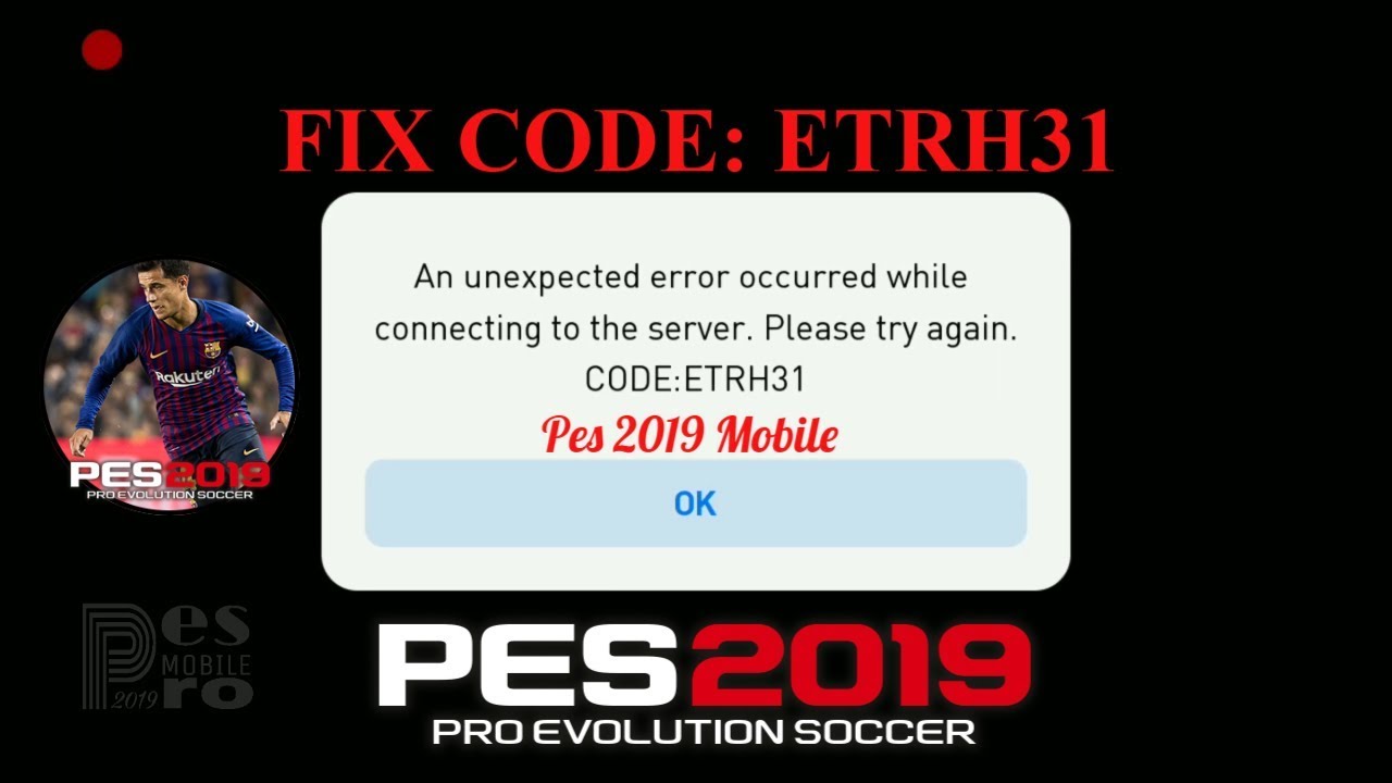Pes Error Code Etrh 1002