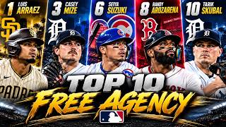 MY TOP 10 MLB FREE AGENCY PREDICTIONS!