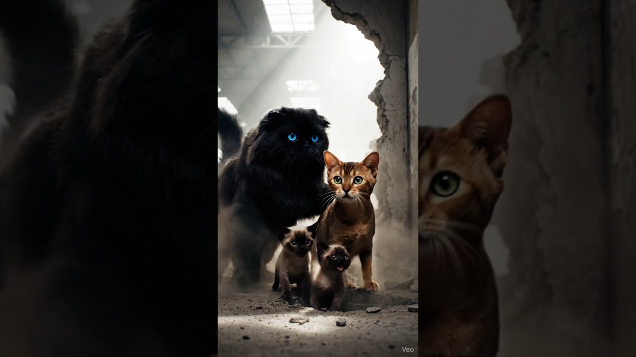 Heartbreaking Cat Reunion! Lost Father Cat Finds Family After Demolition 😭 