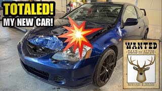 MY ACURA RSX IS TOTALED! 