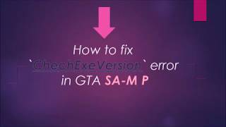 How to FIX `ChechExeVersion` error in GTA SA-MP in ONE minute! [SHORTEST TUTORIAL] screenshot 5