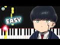 Full mashle season 2 op  blingbangbangborn  easy piano tutorial  sheet music