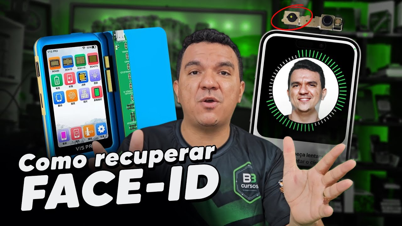 Revelei toda a facilidade que é Consertar Face-ID nos iPhones! O chinês é um gênio