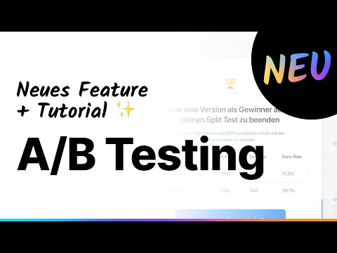 ✨ New: A/B Testing! What is split testing and how does it work? New feature for Perspective