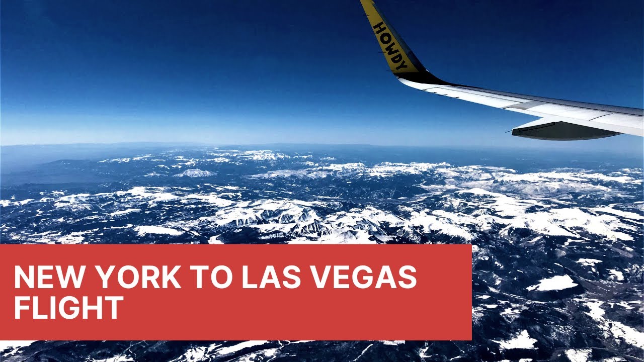 Flying from New York to Las Vegas flight with Spirit Airlines YouTube