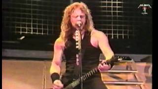 Metallica - Master of puppets - Moscow Tushino airfield - 1991