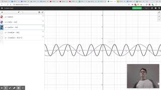 Graph sinusoidal functions: phase shift 2-19-20